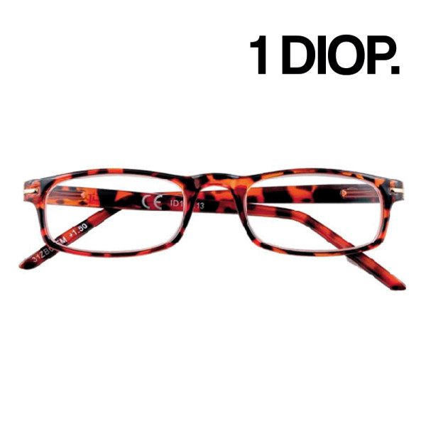 GAFAS ZIPPO LECTURA 31Z-B6-DEM100 1 DIOP. MARRON REF.4989   1UD