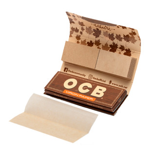 Papel OCB virgin 1 1/4 78m con tips 24uds. 2