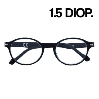 GAFAS ZIPPO LECTURA 31Z-PR66 1.5 DIOP NEGRAS 1UD