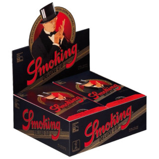 Papel Smoking Black Deluxe 78mm 1 1/4 100 Uds. 2