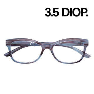 GAFAS ZIPPO LECTURA 31Z-PR69-350 3.5 DIOP. GRIS Y MARRÓN 1UD