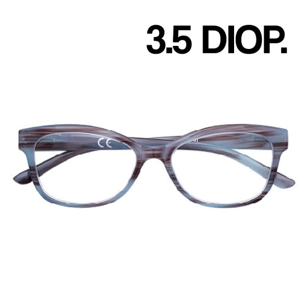 GAFAS ZIPPO LECTURA 31Z-PR69-350 3.5 DIOP. GRIS Y MARRÓN 1UD