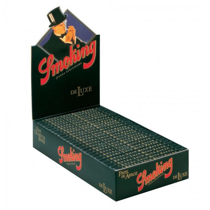 Papel Smoking Deluxe 1 1/4 78mm 25 Uds.