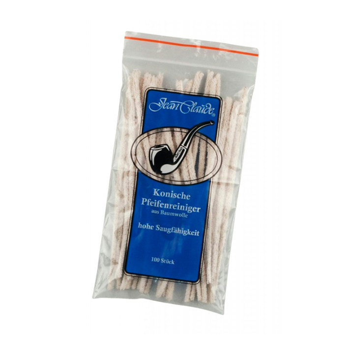 BOLSA 100 ESCOBILLAS LIMPIAPIPAS BLANCOS CONICOS  JEAN CLAUDE  1X100