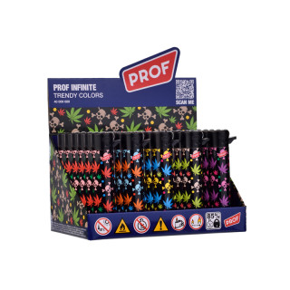 ENCENDEDOR DE PIEDRA PROF COLOR LEAVE ROUND FLINT 1X25