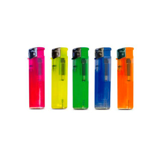 ENCENDEDOR ELECTRÓNICO DORA TRANSPARENTE COLORES VARIADOS 1X50