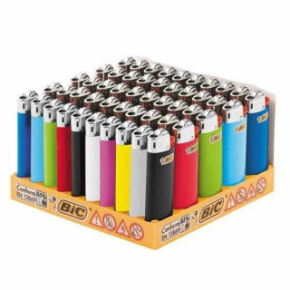 ENCENDEDOR BIC MINI LISO COLOR SURTIDO 1X50 2