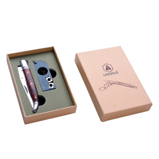 NAVAJA PLEGABLE LAGUIOLE CON AFILADOR