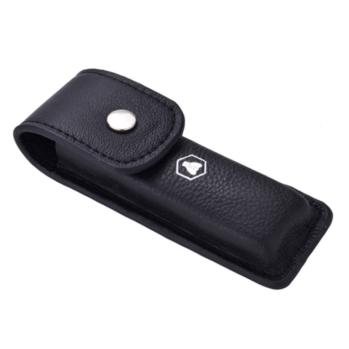 ESTUCHE NAVAJA DE CAZA LAGUIOLE CON FUNDA DE CUERO