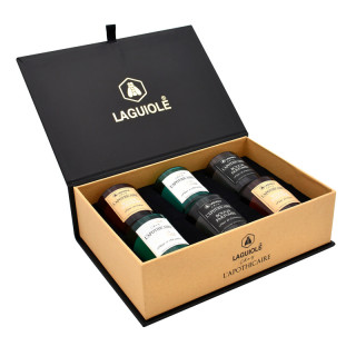 ESTUCHE 6 VELAS BOTICARIO LAGUIOLE 3 FRAGANCIAS 30GR