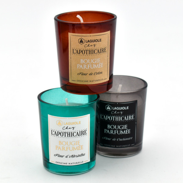 ESTUCHE 6 VELAS BOTICARIO LAGUIOLE 3 FRAGANCIAS 30GR