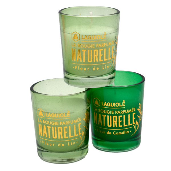 ESTUCHE 6 VELAS LAGUIOLE 2 FRAGANCIAS AROMÁTICAS NATURALES