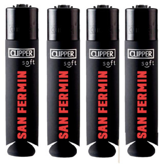 ENCENDEDOR CLIPPER PERSONALIZADO PAMPLONA SAN FERMIN 1X48