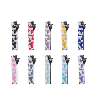 ENCENDEDOR ELECTRONICO DECORADO COW FLINT METAL 1X30 2