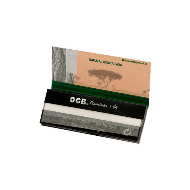 Papel OCB  Premium 1 1/4 78mm. 100 Uds.