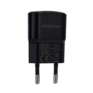 CARGADOR DE PARED USB NEGRO 1X4