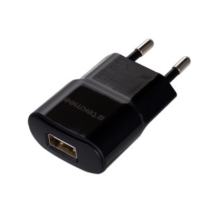CARGADOR DE PARED USB NEGRO 1X4 2