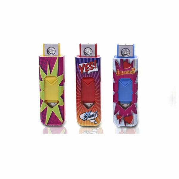 ENCENDEDOR USB CHAMP ONOMATOPEIA FLECHAS 1X12