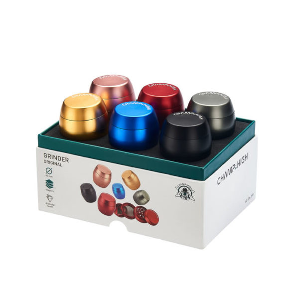 GRINDER CHAMP HIGH ORIGINAL 4 PARTES 40MM 1X6