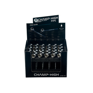 PIPA CHAMP POOL GLASS 11,5 CM 1X24