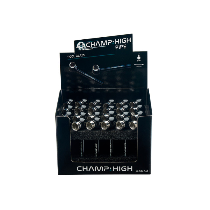 PIPA CHAMP POOL GLASS 11,5 CM 1X24