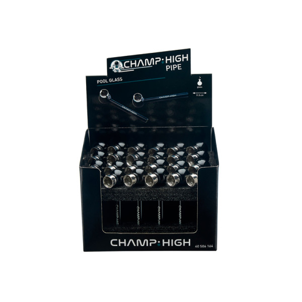 PIPA CHAMP POOL GLASS 11,5 CM 1X24