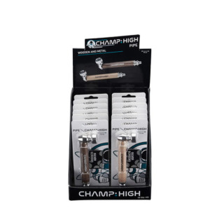 PIPA CHAMP HIGH METAL WOODEN 12CM X12 2