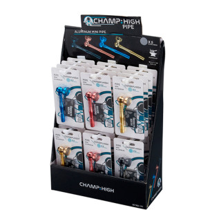 PIPA CHAMP HIGH MINI ALUMINIO 8.5CM 1X24 2
