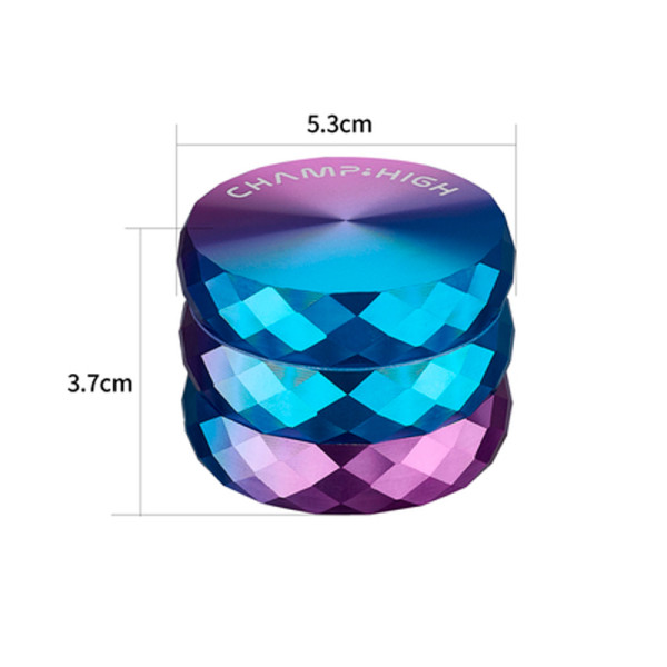 GRINDER CHAMP HIGH COLOR DUO 53MM 4 PARTES 1X6