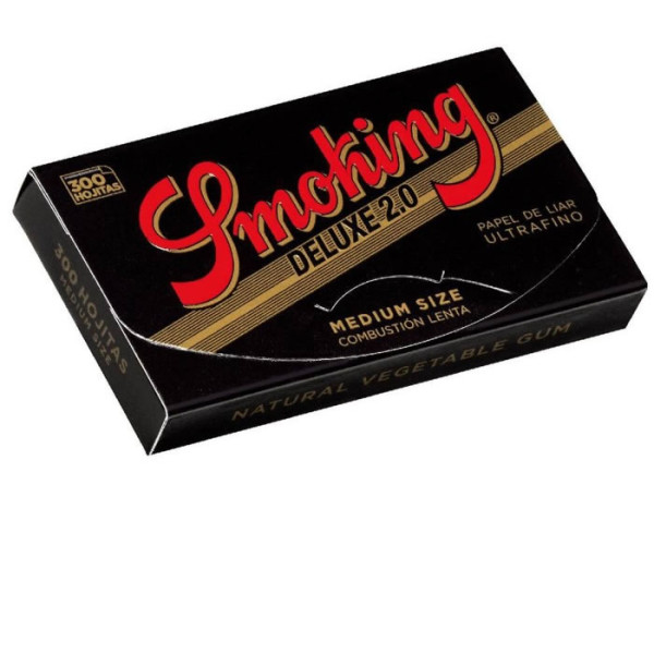 Papel Smoking Black Deluxe bloc 300 hojas 1 1/4