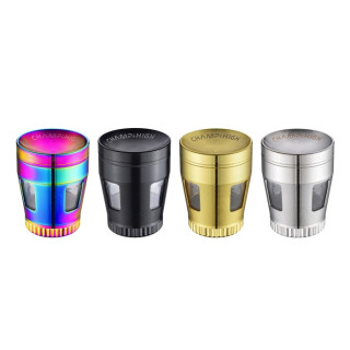 GRINDER CHAMP WINDOW CURVED 50MM 2 PARTES 1X12