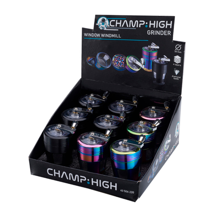 GRINDER CHAMP HIGH WINDOW WINDMILL 50MM 1X9