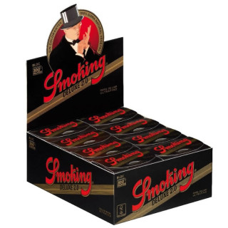 Papel Smoking Black Deluxe bloc 300 hojas 1 1/4 2