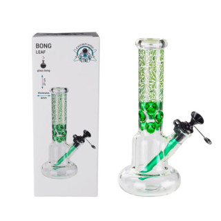 BONG CHAMP CRISTAL LEAF 27CM 1UD