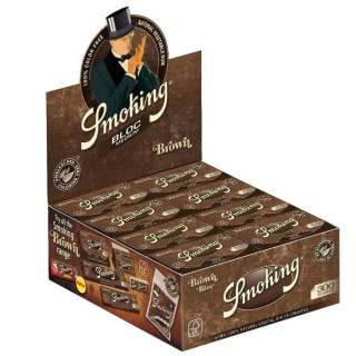 Papel Smoking Brown 300 hojas 1 1/4 78mm. 2