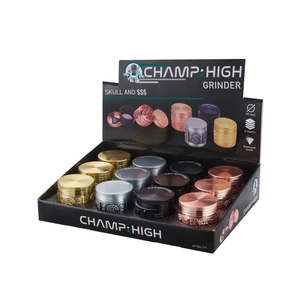 GRINDER CHAMP HIGH SKULL AND $$$ 40MM.  1X12