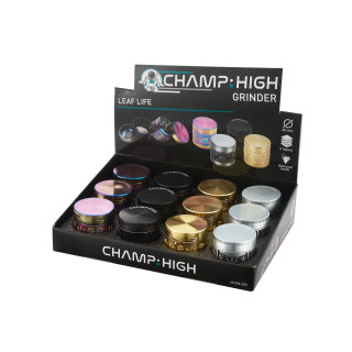 GRINDER CHAMP HIGH SIDE LEAF LIFE 4 PARTES 40MM. 1X12