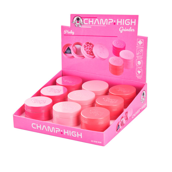 GRINDER CHAMP ALUMINIO PINKY 4 PARTES 50 MM 1X9