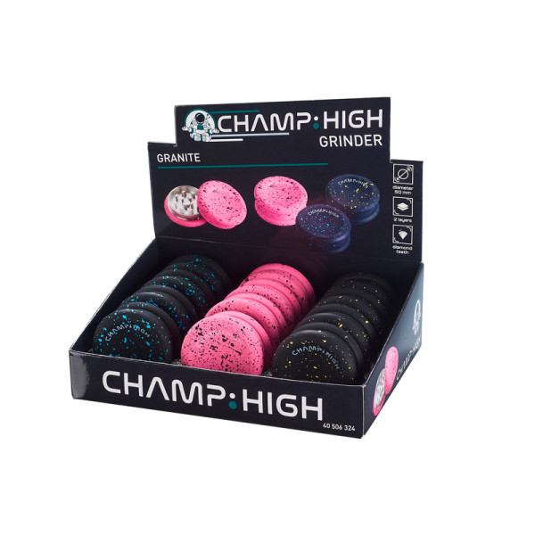 GRINDER METALICO CHAMP GRANITE 2 PARTES 5 CM. 1X12