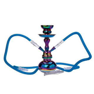SHISHA PUMPKIN 2 MANGUERAS 28CM ARCOIRIS KENITRA