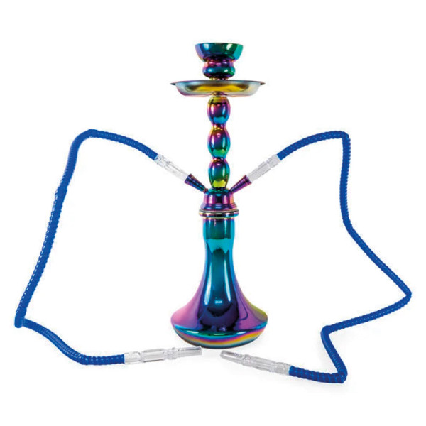 SHISHA CHAMP SMIMOU RAINBOW 2 MANGUERAS 43CM