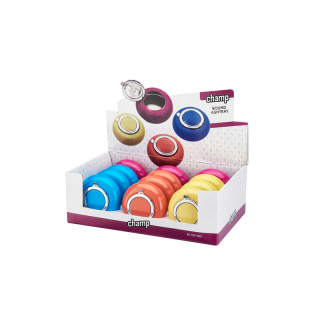 CENICERO CHAMP DE BOLSILLO ROUND COLORES SURTIDOS 1X12