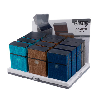 PITILLERA CAJETILLA PLASTICO CHAMP 20CIG TEJIDO 1X12 2