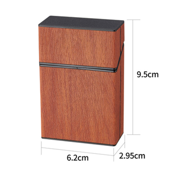 PITILLERA CAJETILLA CHAMP MADERA 9.5CM X 6.2CM   1X12