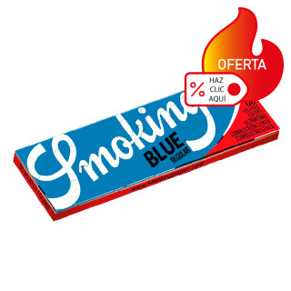 Papel Smoking 70mm. Nº 8 Azul 50 Uds.