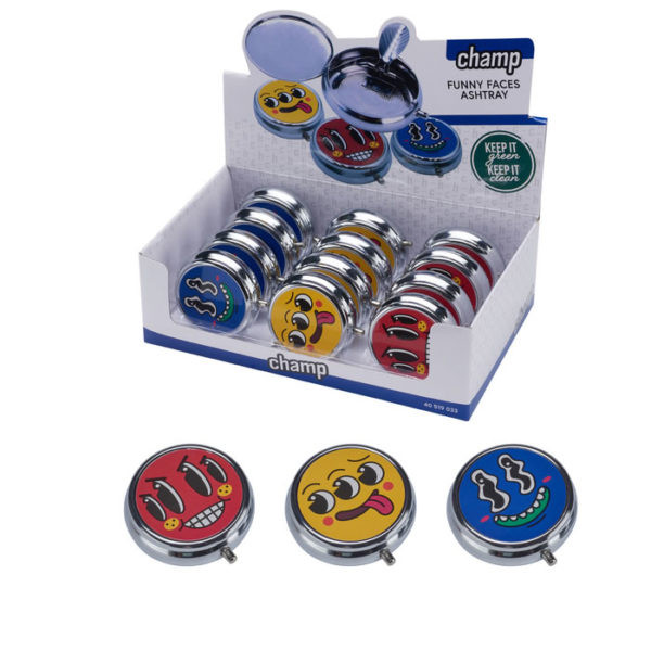 CENICERO CHAMP POCKET FUNNY FAC 1X12