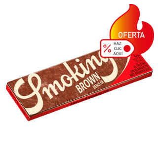Papel Smoking 70mm. Nº 8 bio brown 50 Uds.