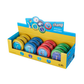 CENICERO CHAMP NIC POCKET ASHTRAY 1X12