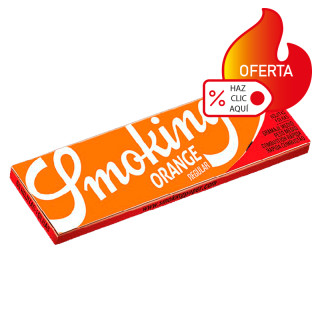Papel Smoking 70mm. Nº 8 naranja 50 Uds.