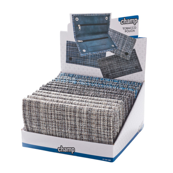 TABAQUERA CHAMP TOBACCO POUCH FABRIC 1X12